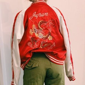 Vintage Japan bomber jacket